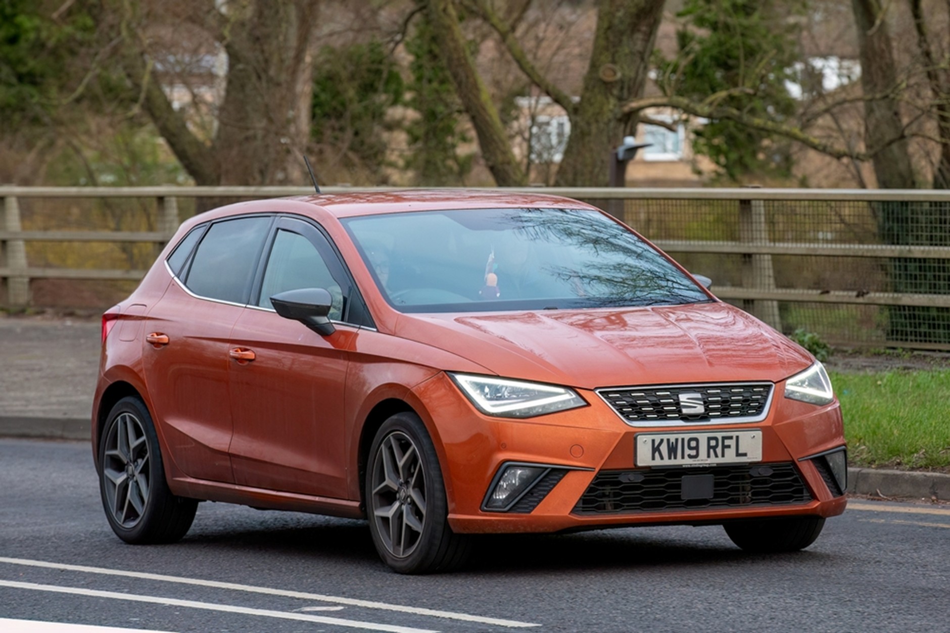 Seat Ibiza, an affordable and practical supermini with reasonable insurance for 17-year-old drivers.