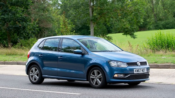 Volkswagen Polo, a reliable and stylish small car with lower insurance costs for 17-year-olds.